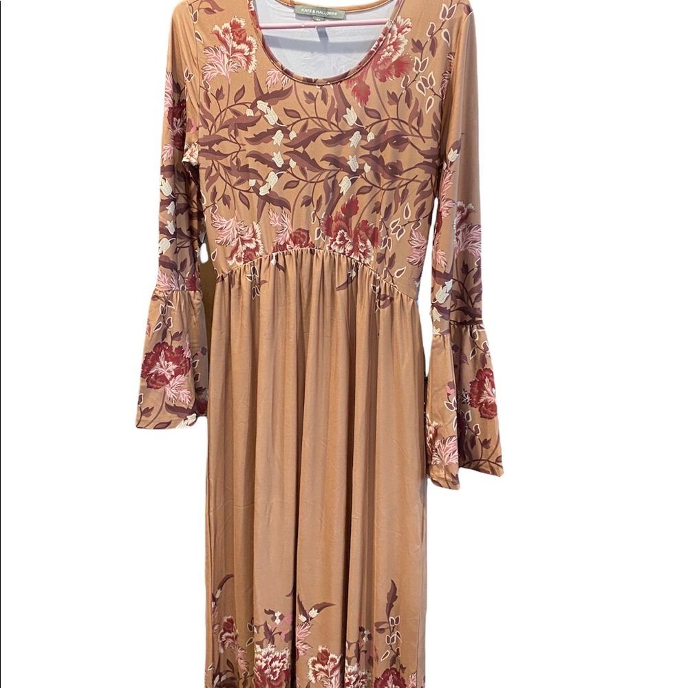 Long floral dress